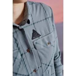 Maloja AdigeM. Overhemd Dames - Shade Check 8657 -Maloja maloja adigem 1173909