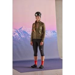 Maloja ToadstoolM. 1/1 Fietsjas Dames - Midnight Pastel Leaves 8619 -Maloja maloja albrism 1304292