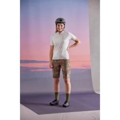 Maloja AnemonaM. Printed Short Dames - Moss Petite Fleur 8639 -Maloja maloja anemonam 1169438