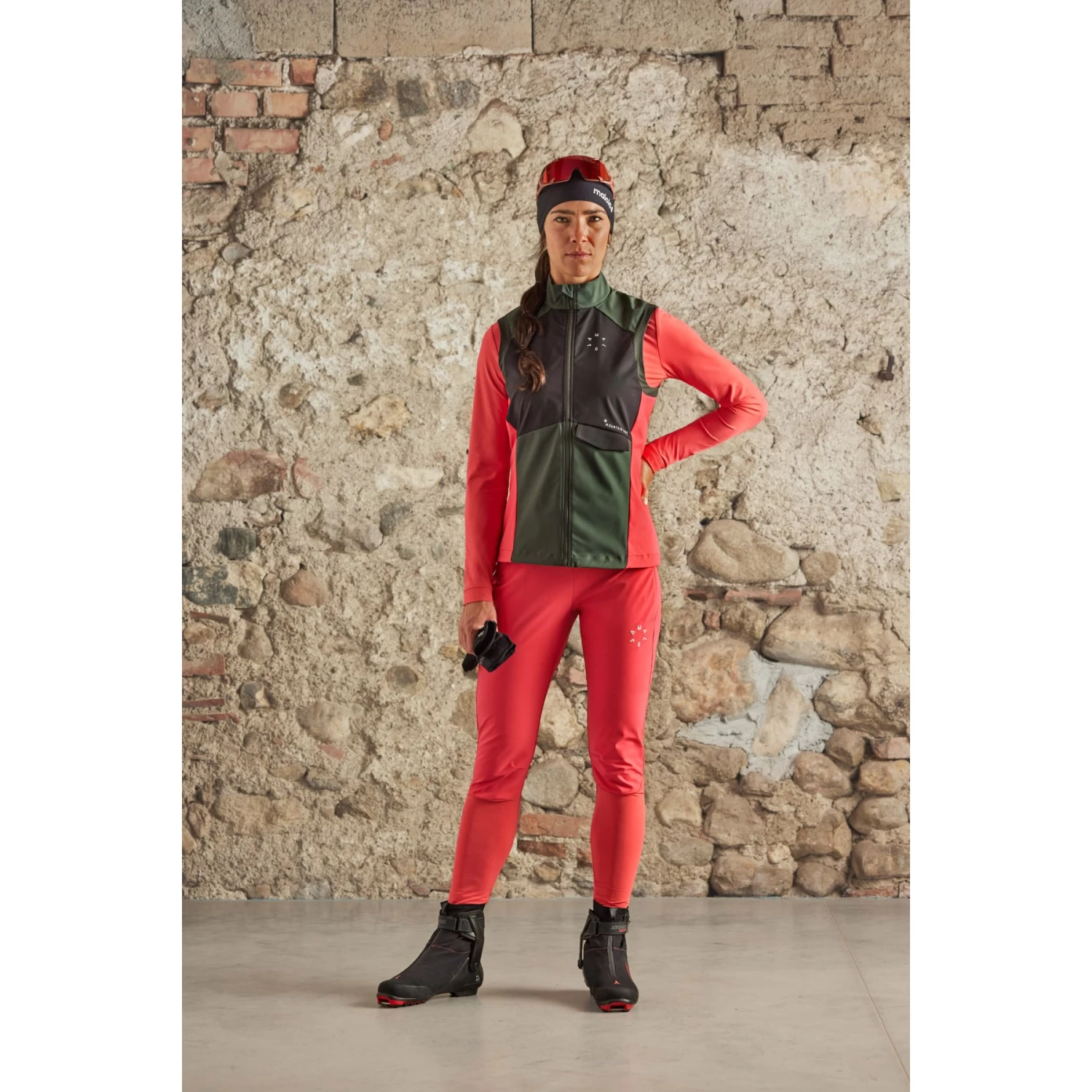 Maloja BärenkopfM. Nordic Hybrid Softshell Vest Dames - Moonless Multi 0821 5 Maloja BärenkopfM. Nordic Hybrid Softshell Vest Dames - Moonless Multi 0821 - Afbeelding 3