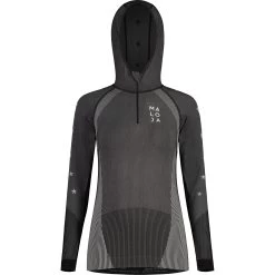 Maloja BlaumeiseM. Nordic Freeknit Shirt Met Lange Mouwen Dames - Moonless 0817