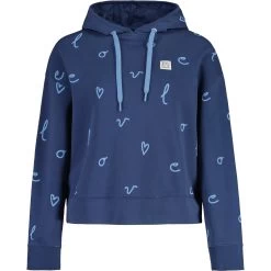 Maloja CadiniM. Organic Sweat Dames Hoodie - Midnight Velolove 8747
