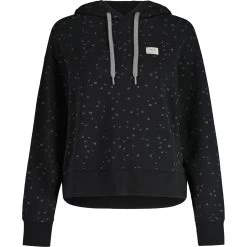 Maloja CadiniM. Organic Sweat Dames Hoodie - Moonless Flying Hearts 8628