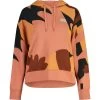 Maloja CadiniM. Organic Sweat Dames Hoodie - Rosewood Pastel Leaves 8667 -Maloja maloja cadinim organic sweat hoody women rosewood pastel leaves 8667 2 1297866