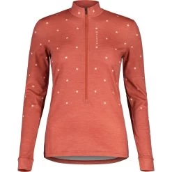 Maloja CopperbeechM. Adventure Midlayer Shirt Met Lange Mouwen Dames - Rosehip 8674