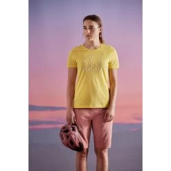 Maloja CuragliaM. Multi 1/2 T-Shirt Dames - Grey Melange 7096 -Maloja maloja curagliam 1174534