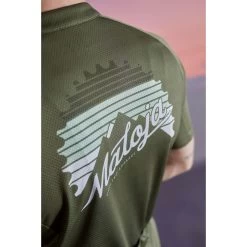 Maloja DentroM. 1/2 Fietsshirt Met Korte Mouwen - Moonless 0817 -Maloja maloja dentrom 1174644