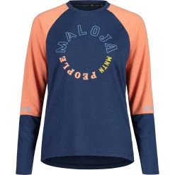 Maloja DiamondM. Enduro Dames Shirt Met Lange Mouwen - Midnight Multi 8618