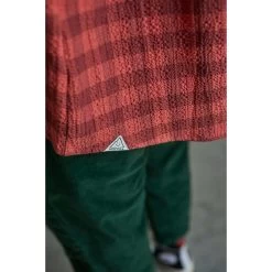 Maloja DonnerkogelM. Organic Cotton Dames Blouse - Rosehip Check 8766 -Maloja maloja donnerkogelm 1413756