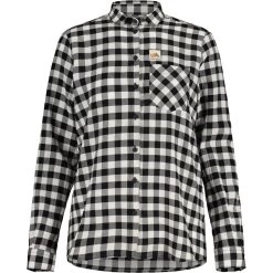 Maloja DonnerkogelM. Organic Cotton Dames Blouse - Moonless Check 8235