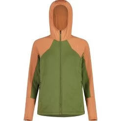 Maloja DuronM. Mountain Fleece Jas Dames - Moss Multi 0562