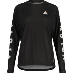 Maloja ElferkofelM. Dirt Dames Shirt Met Lange Mouwen - Moonless 0817