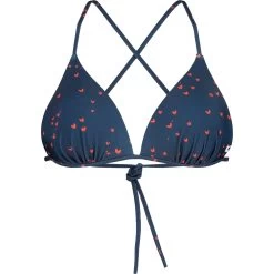 Maloja FedaiaM. Bikini Top - Midnight Glow Flying Hearts 8612