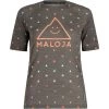 Maloja FondoM. Shirt Met Korte Mouwen Dames - Moonless Dot 8625