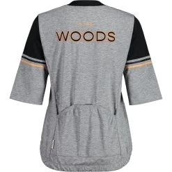 Maloja KastanieM. Dames-Fietsshirt - Grey Melange 7096 -Maloja maloja kastaniem 954851