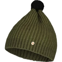 Maloja KelzangM. Knit Pomponmuts - Moss 0560