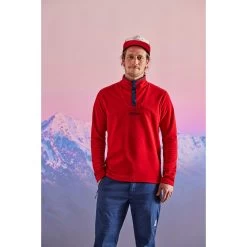 Maloja KoboltmoosM. Mountain Fleece Shirt Met Lange Mouwen - Deep Sunset Multi 8688 -Maloja maloja koboltmoosm mountain fleece longsleeve shirt deep sunset multi 8688 1 1299254