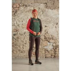 Maloja LixibergM. Mountain Shirt Met Lange Mouwen Dames - Deep Forest Multi 8794 -Maloja maloja lixibergm 1530617