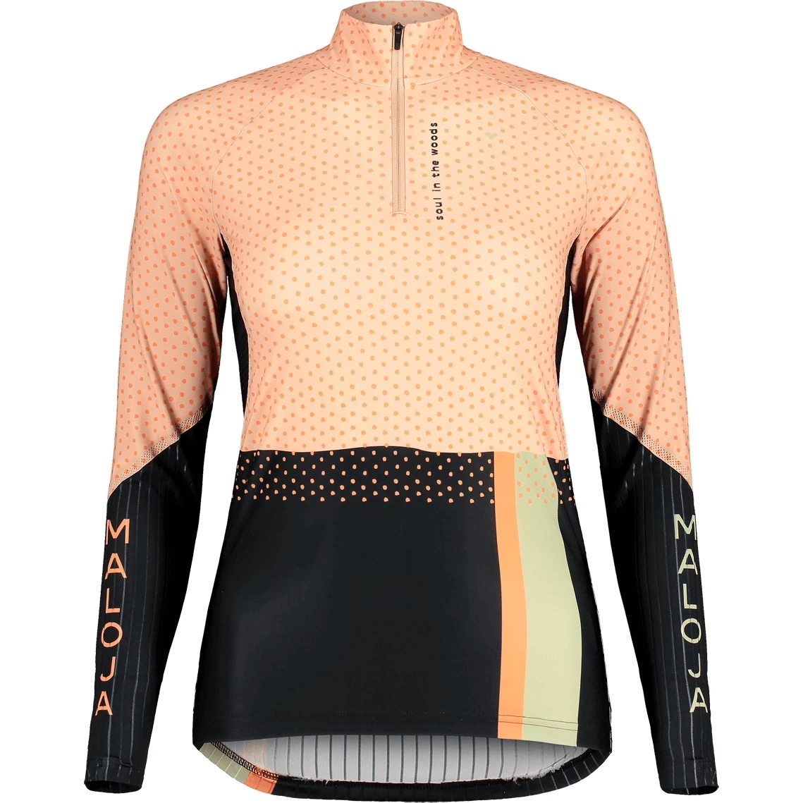 Maloja LohblüteM. Nordic Hardloopshirt Dames - Moonless 0817 3 Maloja LohblüteM. Nordic Hardloopshirt Dames - Moonless 0817