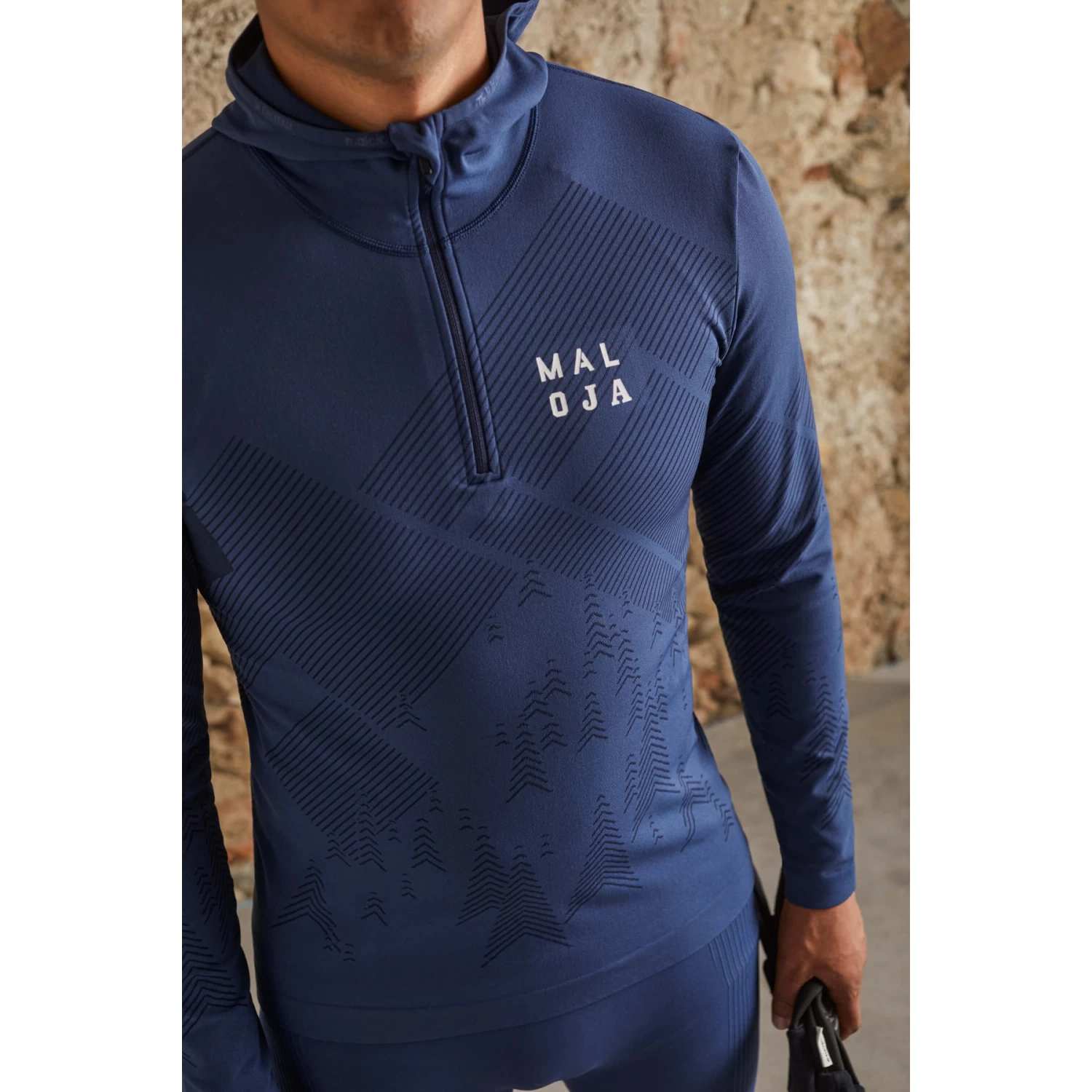 Maloja MauerseglerM. Nordic Freeknit Shirt Met Lange Mouwen - Moonless 0817 7 Maloja MauerseglerM. Nordic Freeknit Shirt Met Lange Mouwen - Moonless 0817 - Afbeelding 5