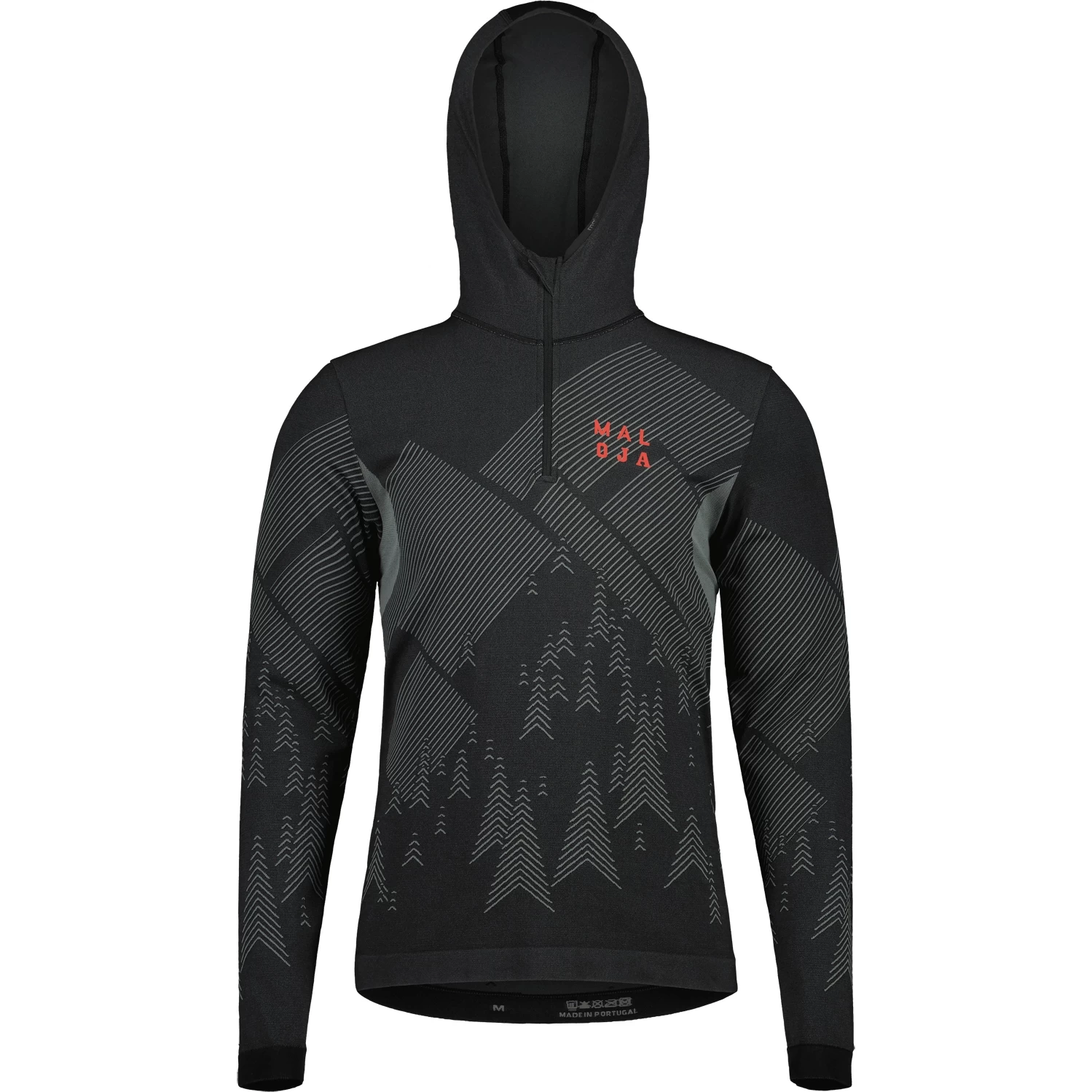 Maloja MauerseglerM. Nordic Freeknit Shirt Met Lange Mouwen - Moonless 0817 3 Maloja MauerseglerM. Nordic Freeknit Shirt Met Lange Mouwen - Moonless 0817