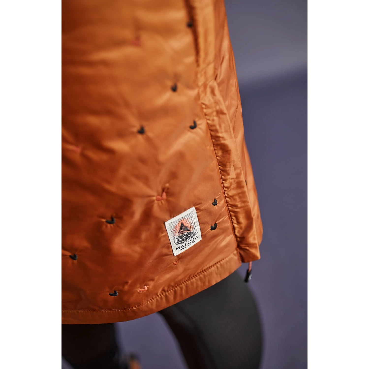 Maloja MonsurM. Alpine Puffer Rok Dames - Moonless 0817 9 Maloja MonsurM. Alpine Puffer Rok Dames - Moonless 0817 - Afbeelding 7