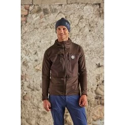 Maloja MoosM. Mountain Fleece Hybrid Jas - Oak Multi 8762 -Maloja maloja moosm 1531689