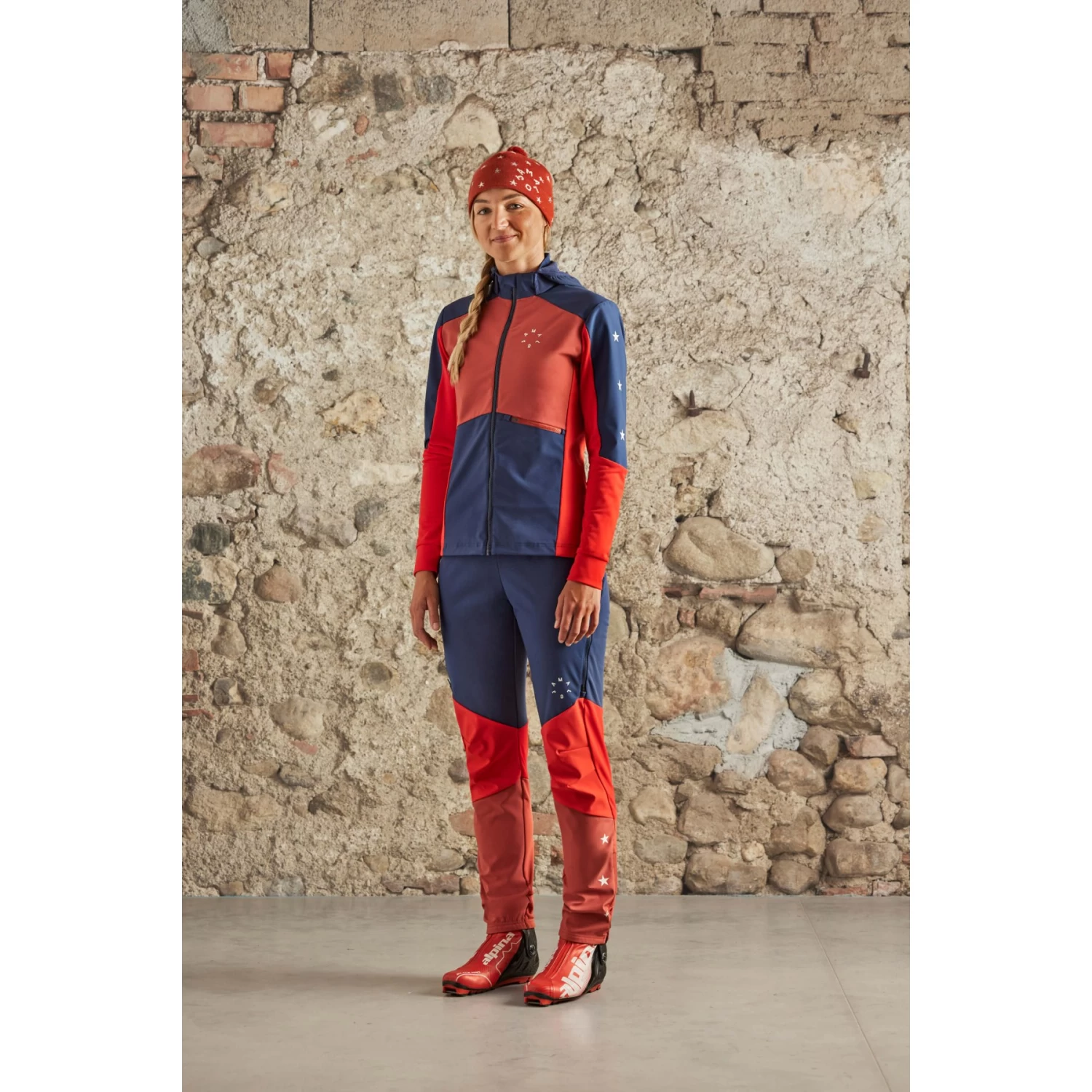 Maloja NaninaM. Nordic Hybrid Softshell Broek Dames - Regular - Moonless 0817 5 Maloja NaninaM. Nordic Hybrid Softshell Broek Dames - Regular - Moonless 0817 - Afbeelding 3