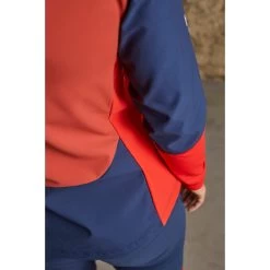 Maloja NeshaM. Nordic Hybrid Softshell Damesjas - Chocolate Multi 8785 -Maloja maloja nesham 1531040 4