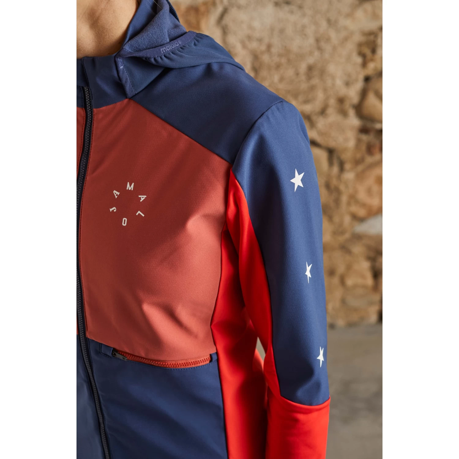 Maloja NeshaM. Nordic Hybrid Softshell Damesjas - Midnight Multi 8618 8 Maloja NeshaM. Nordic Hybrid Softshell Damesjas - Midnight Multi 8618 - Afbeelding 6