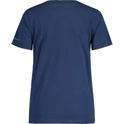 Maloja NomiM. Organic Cotton T-Shirt Dames - Midnight 8581 -Maloja maloja nomim organic cotton tee midnight 8581 2 1299615