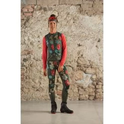 Maloja RaukeM. Adventure Thermal Hybride Tights Dames - Moonless Alpflower 8749 -Maloja maloja raukem 1530748 2