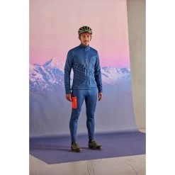 Maloja SanzenoM. Thermo Windblock Fietsjas - Midnight Dot 8610 -Maloja maloja sanzenom 1307100 1
