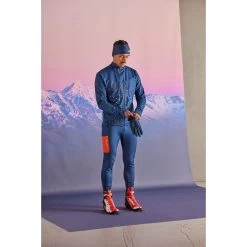 Maloja SanzenoM. Thermo Windblock Fietsjas - Midnight Dot 8610 -Maloja maloja sanzenom 1307101 1