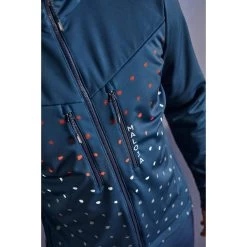 Maloja SanzenoM. Thermo Windblock Fietsjas - Midnight Dot 8610 -Maloja maloja sanzenom 1307105 1