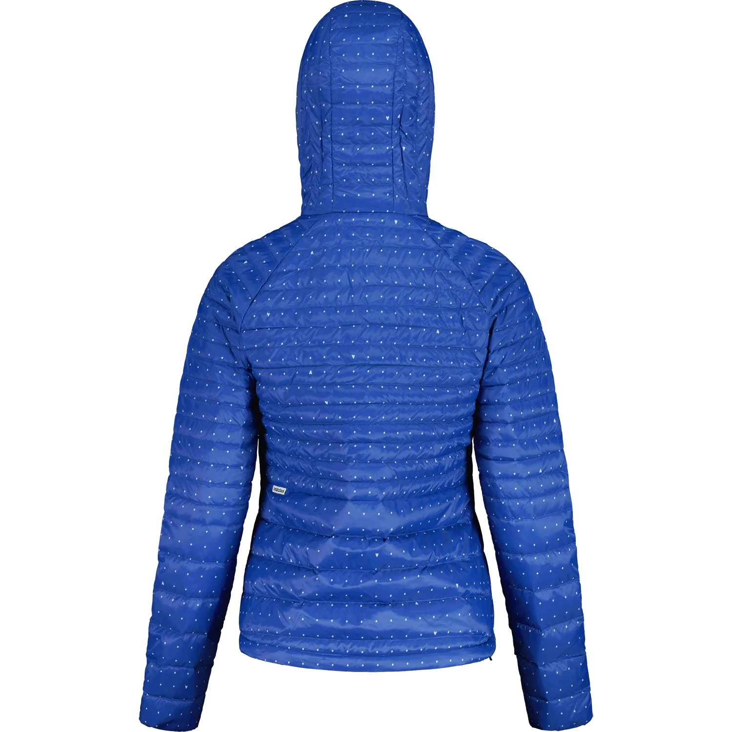 Maloja SeekareckM. Light Adventure ReDown Anorak Dames - Bright Cobalt Dotgrid 8779 4 Maloja SeekareckM. Light Adventure ReDown Anorak Dames - Bright Cobalt Dotgrid 8779 - Afbeelding 2