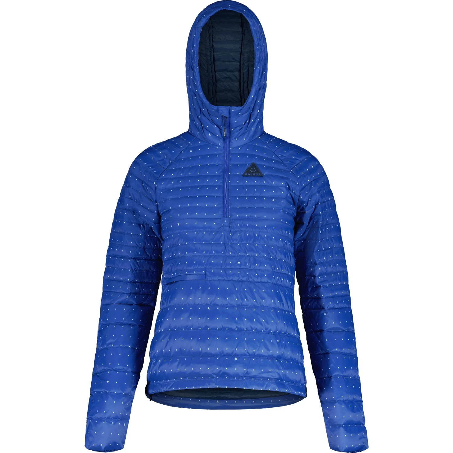 Maloja SeekareckM. Light Adventure ReDown Anorak Dames - Bright Cobalt Dotgrid 8779 3 Maloja SeekareckM. Light Adventure ReDown Anorak Dames - Bright Cobalt Dotgrid 8779