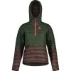 Maloja SeekareckM. Light Adventure ReDown Anorak Dames - Deep Forest 0550