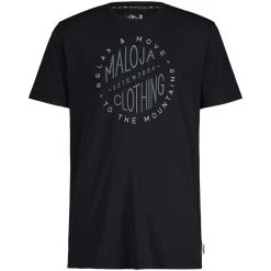 Maloja SerdesM. Mountain T-Shirt - Moonless 0817