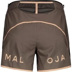 Maloja SilberblattM. Dames Trail Running Shorts - Stone 0119 -Maloja maloja silberblattm 963078