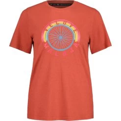 Maloja SorapissM. Organic Hemp Dames T-Shirt - Rosehip 8674