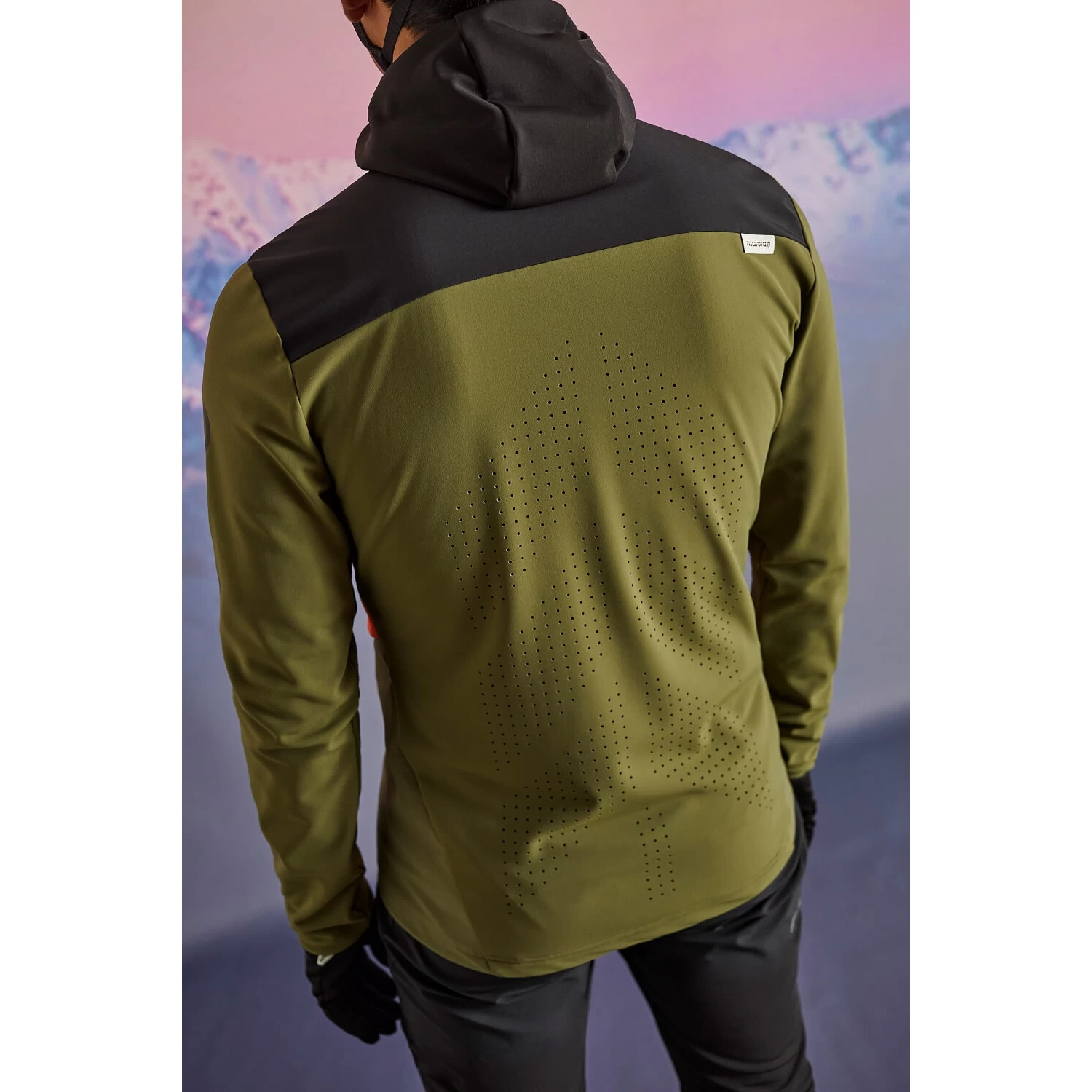 Maloja SperberM. Langlauf Hybride Jas - Deep Sunset Multi 8688 7 Maloja SperberM. Langlauf Hybride Jas - Deep Sunset Multi 8688 - Afbeelding 5