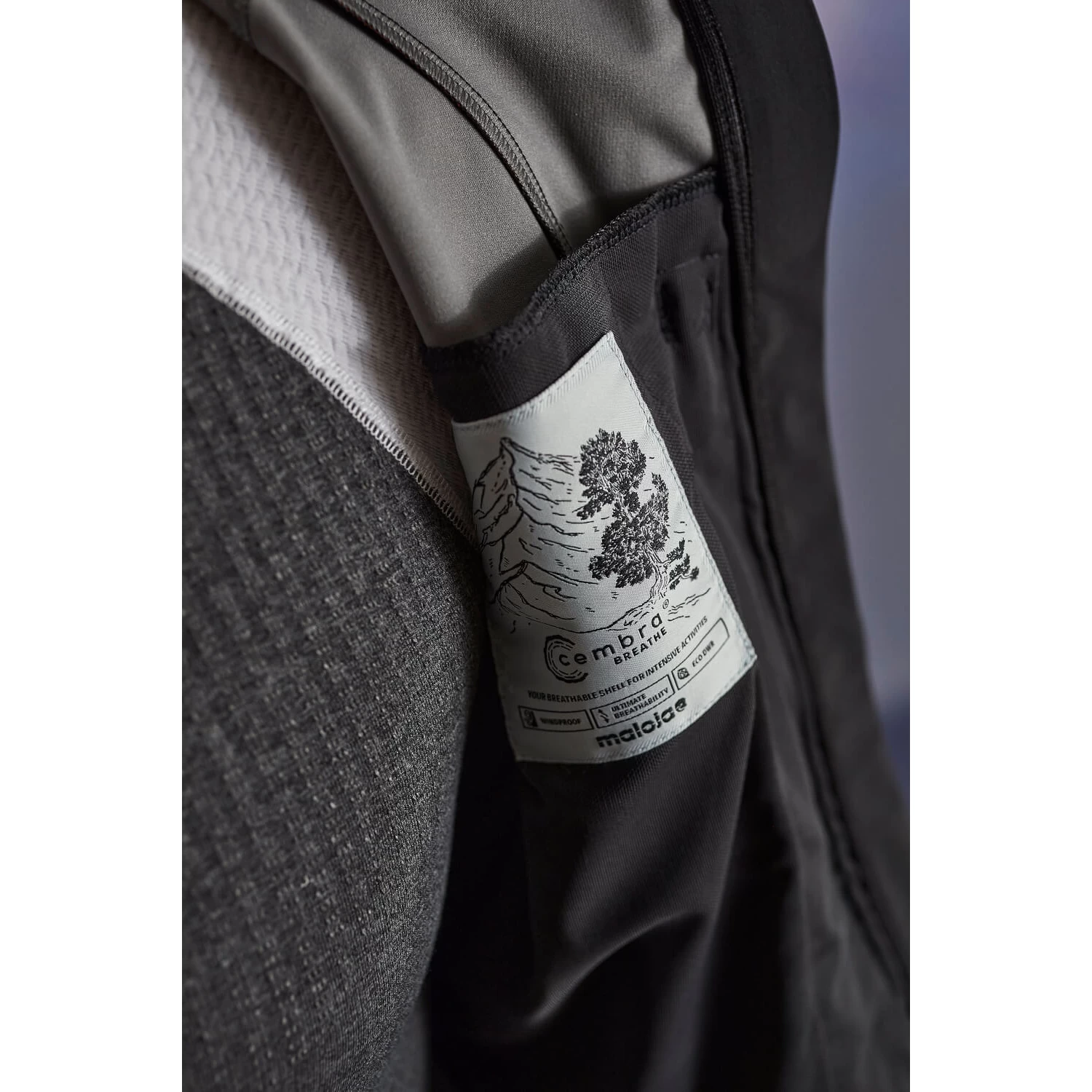 Maloja SperberM. Langlauf Hybride Jas - Deep Sunset Multi 8688 8 Maloja SperberM. Langlauf Hybride Jas - Deep Sunset Multi 8688 - Afbeelding 6