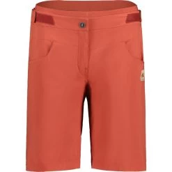 Maloja TerrarossaM. Dames Dubbele Fietsshorts - Rosehip 8674