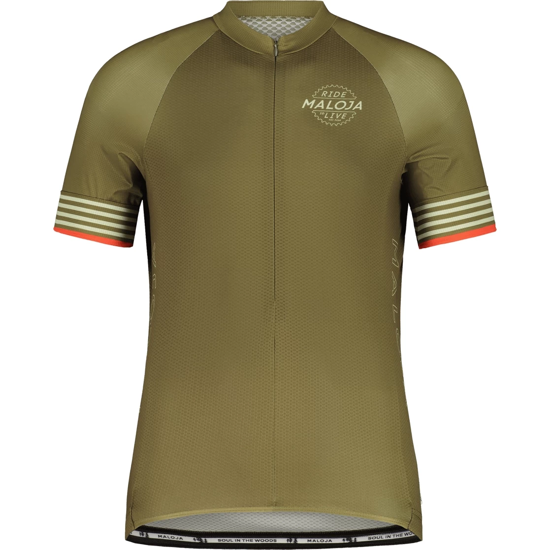 Maloja TeseroM. 1/2 Fietsshirt Met Korte Mouwen - Moss 0560 3 Maloja TeseroM. 1/2 Fietsshirt Met Korte Mouwen - Moss 0560