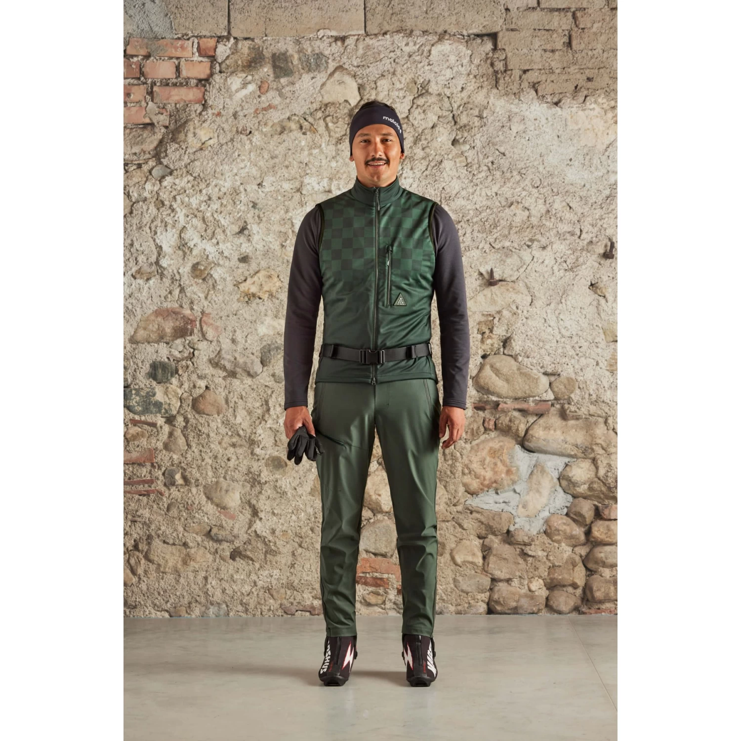 Maloja TozzagoM. Thermo Windblock Fietsvest - Fire Red Multi 8800 5 Maloja TozzagoM. Thermo Windblock Fietsvest - Fire Red Multi 8800 - Afbeelding 3