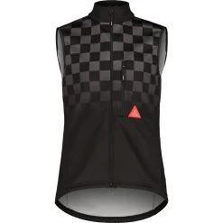 Maloja TozzagoM. Thermo Windblock Fietsvest - Moonless Check 8235
