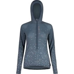 Maloja VajoletM. Mountain Midlayer Dames Shirt Met Lange Mouwen - Midnight 8581