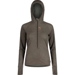 Maloja VajoletM. Mountain Midlayer Dames Shirt Met Lange Mouwen - Moonless 0817 35107
