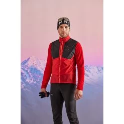 Maloja WeidelgrasM. Langlauf Hybride Vest - Midnight Multi 8618 -Maloja maloja weidelgrasm 1304751 1
